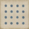 Pattern 48 Cloche 60x60 Vintage Vinyl Floorcloth