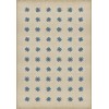 Pattern 48 Cloche 96x140 Vintage Vinyl Floorcloth