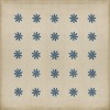 Pattern 48 Cloche 96x96 Vintage Vinyl Floorcloth