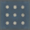 Pattern 48 Kibbutz 36x36 Vintage Vinyl Floorcloth