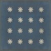 Pattern 48 Kibbutz 72x72 Vintage Vinyl Floorcloth