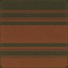 Pattern 50 Organic Stripes Black and Red 36x36 Vintage Vinyl Floorcloth