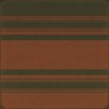 Pattern 50 Organic Stripes Black and Red 72x72 Vintage Vinyl Floorcloth