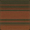 Pattern 50 Organic Stripes Black and Red 96x96 Vintage Vinyl Floorcloth
