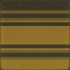 Pattern 50 Organic Stripes Black and Yellow 120x120 Vintage Vinyl Floorcloth