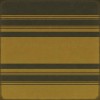 Pattern 50 Organic Stripes Black and Yellow 72x72 Vintage Vinyl Floorcloth