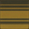 Pattern 50 Organic Stripes Black and Yellow 96x96 Vintage Vinyl Floorcloth