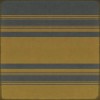 Pattern 50 Organic Stripes Blue and Yellow 48x48 Vintage Vinyl Floorcloth
