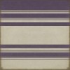 Pattern 50 Organic Stripes Purple and White 60x60 Vintage Vinyl Floorcloth