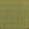 Pattern 51 a Little Madness in the Spring 48x48 Vintage Vinyl Floorcloth