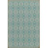 Pattern 51 China Cup 24x36 Vintage Vinyl Floorcloth