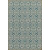 Pattern 51 China Cup 52x76 Vintage Vinyl Floorcloth