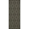 Pattern 51 He kindly stopped for me 36x90 Vintage Vinyl Floorcloth