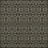 Pattern 51 He kindly stopped for me 48x48 Vintage Vinyl Floorcloth