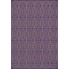 Pattern 51 I Shall Wear Purple 52x76 Vintage Vinyl Floorcloth