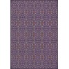 Pattern 51 I Shall Wear Purple 70x102 Vintage Vinyl Floorcloth