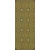 Pattern 51 Keep your face to the sun 36x90 Vintage Vinyl Floorcloth