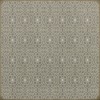 Pattern 51 Prose and Poetry 36x36 Vintage Vinyl Floorcloth