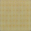 Pattern 51 Sunny Side up 72x72 Vintage Vinyl Floorcloth