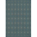 Pattern 51 the Color of Time 120x175 Vintage Vinyl Floorcloth