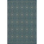 Pattern 51 the Color of Time 20x30 Vintage Vinyl Floorcloth