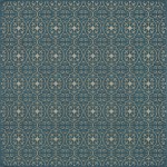Pattern 51 the Color of Time 60x60 Vintage Vinyl Floorcloth