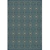 Pattern 51 the Color of Time 70x102 Vintage Vinyl Floorcloth