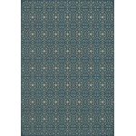Pattern 51 the Color of Time 96x140 Vintage Vinyl Floorcloth