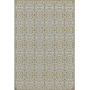 Pattern 51 the Fair and Debonair 24x36 Vintage Vinyl Floorcloth