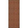 Pattern 51 the Opium Den 36x90 Vintage Vinyl Floorcloth