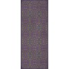 Pattern 51 the Souls of Good Violets 36x90 Vintage Vinyl Floorcloth
