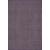 Pattern 51 the Souls of Good Violets 52x76 Vintage Vinyl Floorcloth