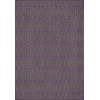 Pattern 51 the Souls of Good Violets 96x140 Vintage Vinyl Floorcloth
