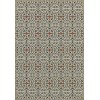 Pattern 51 Whats Black and White and red all over 70x102 Vinyl Floorcloth