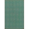 Pattern 51 When the rest of Heaven was blue 24x36 Vintage Vinyl Floorcloth