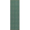 Pattern 51 When the rest of Heaven was blue 36x115 Vintage Vinyl Floorcloth