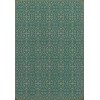 Pattern 51 When the rest of Heaven was blue 70x102 Vintage Vinyl Floorcloth