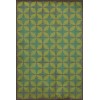 Pattern 54 All Systems Go 24x36 Vintage Vinyl Floorcloth