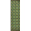 Pattern 54 All Systems Go 36x115 Vintage Vinyl Floorcloth