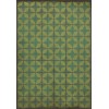 Pattern 54 All Systems Go 70x102 Vintage Vinyl Floorcloth