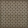 Pattern 54 Asteroid Field 120x120 Vintage Vinyl Floorcloth