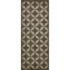 Pattern 54 Asteroid Field 36x90 Vintage Vinyl Floorcloth