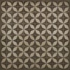 Pattern 54 Asteroid Field 72x72 Vintage Vinyl Floorcloth