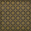 Pattern 54 Cosmic Ray 60x60 Vintage Vinyl Floorcloth