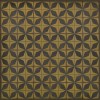 Pattern 54 Cosmic Ray 72x72 Vintage Vinyl Floorcloth