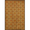 Pattern 54 Fireball 20x30 Vintage Vinyl Floorcloth