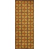 Pattern 54 Fireball 36x90 Vintage Vinyl Floorcloth
