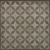 Pattern 54 Galactic 48x48 Vintage Vinyl Floorcloth