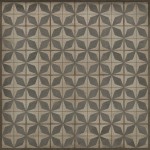 Pattern 54 Galactic 72x72 Vintage Vinyl Floorcloth