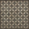 Pattern 54 Gravitational Pull 36x36 Vintage Vinyl Floorcloth